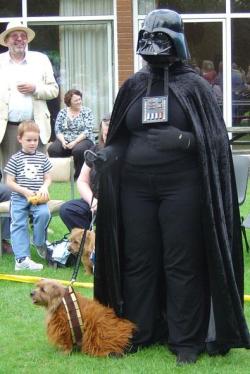 Adult Fancy Dress Darth Vader & Chewbacca